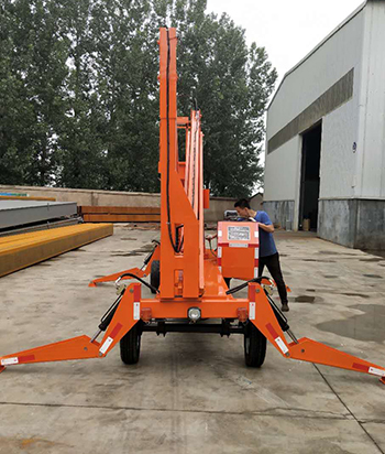 陜西天通實業(yè)有限公司采購曲臂式升降機